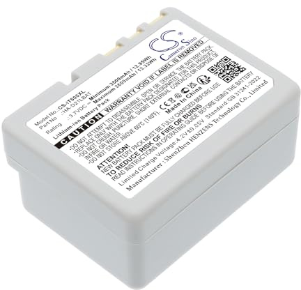 CS-IT600XL Akku 3600mAh Kompatibel mit DT-5300, IT-300, IT-600, IT-800, IT-800RGC-65D, IT-G500 Ersetzt CA60L1-G, CA60L4-G, HA-020LBAT, HA-D20BAT, HA-D20BAT-A, HA-D21LBAT