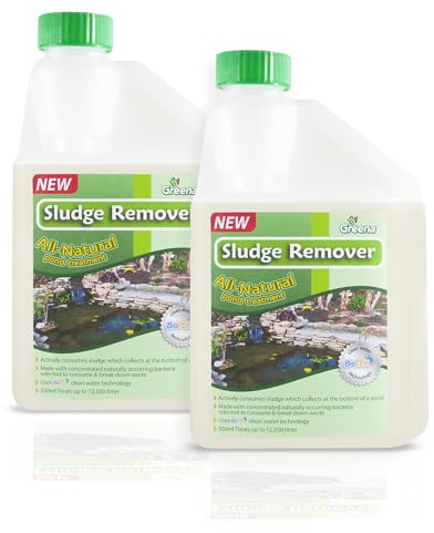 Greena® All Natural Sludge Remover - Actively consumes sludge which collects at the bottom of a pond (2)