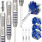 Unicorn Silver Star Gary Anderson Steel Dart, 80% Tungsten, 25g