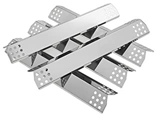 ZLjiont( 5-pack) Stainless Steel Heat Plates Replacement for Gas Grill Model Kitchen Aid 720-0745; Jenn Air 720-0336B, 720-0336C, 720-0709, 720-0709B, 720-0720