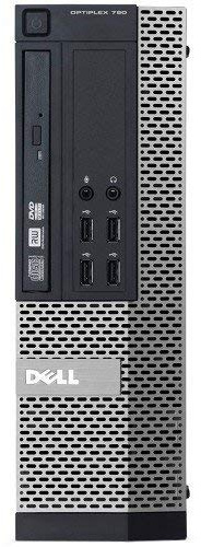 Dell Optiplex 790 SFF Desktop PC Computer - Intel Quad Core i5-2500 3.3GHz Processor, 4GB RAM, 250GB Hard Drive, Windows 7 Professional (Renewed)