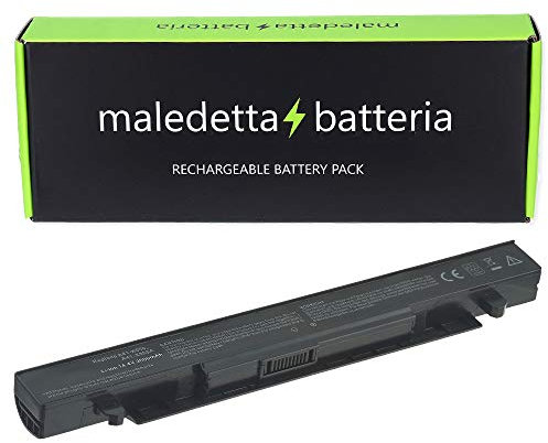 Batteria MaledettaBatteria per ASUS A41-X550A 14.4V - 14.8V 2200mah compatibile con A450 A550 F450 F550 F550C F550L F552 F552C F552CL K550 K550C X450 X552 [4 celle]