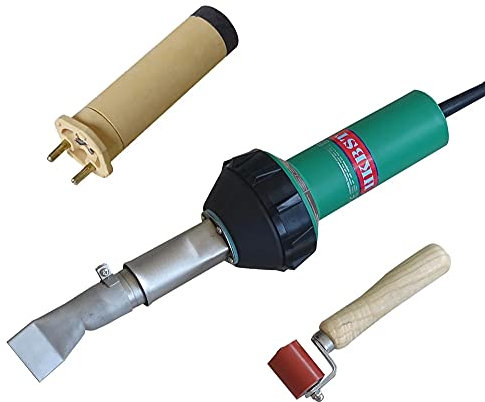 220 V 1600 W Heißluftpistole PVC Heißluftpistole Hand gehalten Kunststoff Schweißer HDPE Kunststoff Kit de reparación
