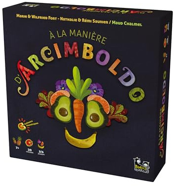 Auf Arcimboldo – Gesellschaftsspiel ab 7 Jahren – Spaß – nutzen Sie Ihre Kreativität – erstellen Sie Bilder – ideal mit Familie oder Freunden – in der Gruppe – Gesellschaftsspiel – Blackrock Games