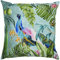 Evans Lichfield Pfau im Freien Kissenbezug, Polyester, Multi, 43 x 43cm