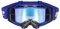 LS2 Motocross-Helm-Brille mit Pinlock, Aura-Pro-Brille, Schwarz/Blau mit Iridium-Visier