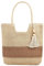 DKIIL NOIYB Sac de plage en paille pour femme, sac fourre-tout tissé d'été en paille avec pompons, grand sac à main en paille avec fermeture éclair pour sacs de vacances, B01-beige, 40cm