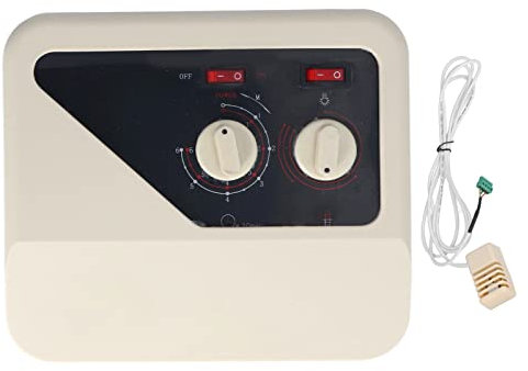 YUMILI 380 V Saunaofenregler Mit Sondendraht PP Shell Saunaofen Temperaturregler Saunazubehör Für 9 Bis 15 KW Saunaofen
