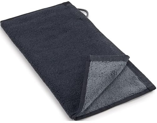 Bassetti New Shades Seiftuch aus 100% Baumwolle in der Farbe Antracite G2, Maße: 30x30 cm - 9328129