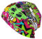 Ogniwo Unisex Beanie-Mütze – Winter-Strickmütze, dehnbar, weiche Bündchen, Beanie mit Graffiti-Zeichnungsdruck, Schwarz , Einheitsgröße
