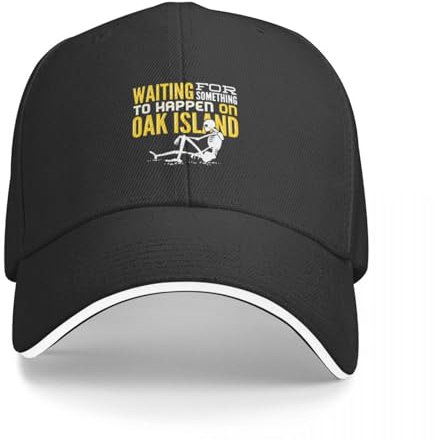Basecap Oak Island Treasure Hunting Oak Island Baseball Cap Sommerhüte Gentleman Hat Hat Damen Herren