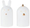 Räder Porzellanfiguren Hase und Huhn
