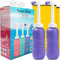 Tragbares Bidet, Großes Fassungsvermögen 450 ml, Persönliches Reise-Bidet, Toilette,Hand-Bidet Für Reisen, Persönliche Hygiene, Postpartum, Dammpflege, 2 Stück, Blau