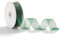 AOKSUNOVA Organzaband 2,5cm x 45m Schleifenband Hochzeit Organza Band Geschenkband Dunkelgrün