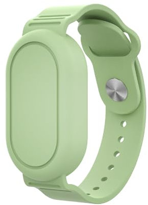 GUTERTOP für Samsung Smart Tag 2 Armband Kinder Kompatibel, für Samsung Tracker - Smart Tag 2 Wasserdichte, Stoßfeste, Weiche, GPS Armband Kinder Kratz-Schutz für Kinder und Ältere Menschen (grün)