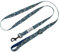 Arizona Hotdogs Hundeleine 1,5m | Griffschlaufe mit Neoprenpolster | Moonlight Dunkelblau mit Sternen | M
