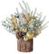 Weihnachtsdeko Weihnachen Blumentopf mit Künstlich Tanne Beere Tannenzapfen Weihnachtsdeko Glitzernde Weihnachtsblume Tischdeko Winterblume Pflanze Tannengesteck Blumenschmuck Weihnachtsgesteck (B)