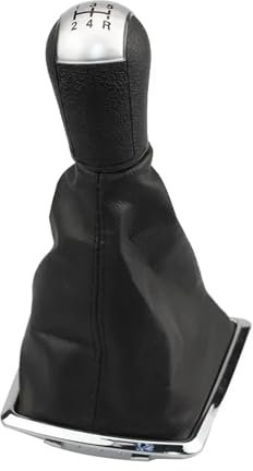 ZDDYUU Auto Schaltknauf für Ford Focus 2 Mondeo MK2 2005 2006 2007 2008, Schaltknäufe Schaltsack Schaltmanschette Schaltknauf Rahmen Abdeckung Anti-Rutsch-Hebel,A