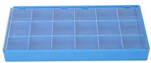 ACOGEDO Watch Tray, Plastic Watch Parts Organizer, Watch Tools Storage Case, Watch Parts Storage Box Watch Repair Tools Tool Storage with Cover for Watchmakers, Watch Repairing Workers