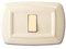 PLACCHE IN TECNOPOLIMERO, COMPATIBILE CON BTICINO MAGIC, 1 MODULO/POSTO, COLORE AVORIO, ALTA QUALITA', ARROTONDATE, DESIGN CLASSICO, PER INTERRUTTORI/PRESE