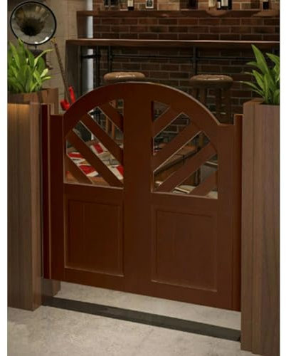 Portes Battantes, Portes Battantes Rétro Pour Le Comptoir, Portes De Café En Bois Massif, Porte Battante De Café, Ouverture À Double Sens, Portes Battantes De Saloon De Café, Y Compris Les Charnières(