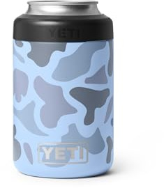 YETI Rambler 12 oz. Colster Can Insulator for Standard Size Cans, Blue Camo