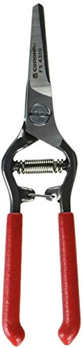 Corona FS 4310 Bonsai & Orchids Mini Shear with Vinyl Coated Steel Handles, 1-1/4-Inch