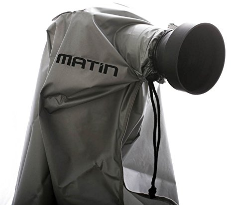 Matin M-7096 (M) Digital Rain Cover Regenschutzhülle für DSLR oder Systemkamera mit Objektiv bis 300 mm Gesamtlänge