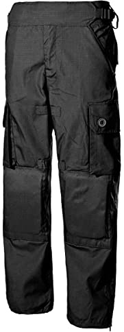 MFH Herren Comando Smock Hose Ripstop Schwarz