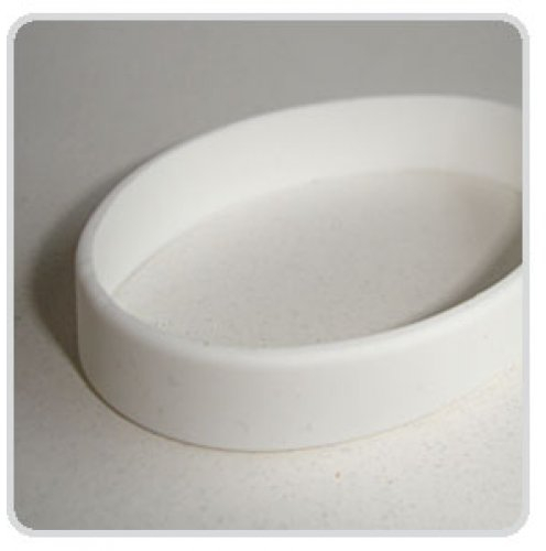 Everflag Silikon-Armband: Weiß