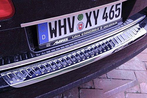 Ladekantenschutz Edelstahl Abkantung Stoßstange hinten