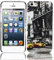 Cadorabo - Hard Cover für Apple iPhone 5 / iPhone 5S / iPhone SE - Case Cover Schutzhülle Bumper im Design: New York CAB