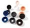 Black Large Plastic HINGED Cover CAPS - for 10g/12g Screw (5-6mm Shank Diameter) Free UK DELIVERY (100)