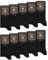 sockenkauf24 Chaussettes Coton Confort Homme Femme (10 Pairs) sans Elastique et Couture (47-50 Noir)