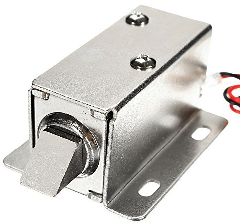 MJJEsports 24V Dc 0.8 A Serrure Électrique Assemblée Électrovanne Serrure De Tiroir De Porte D’Armoire