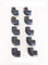 Lot de 10 Coudes PVC Pression 90° / 32mm intérieur F/F PN16 / Piscine et arrosage / 32 mm Manchon
