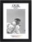 Online-GalleryKing Holz Bilderrahmen 98 x 75 cm in Schwarz matt | Foto | Poster | Puzzle | Galerie | Rahmen
