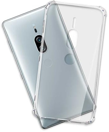 mtb more energy® Coque Soft Armor pour Sony Xperia XZ2 Premium (5.8'') - Coins renforcés - 1.5mm TPU - Étui Housse Pochette Anti Shock