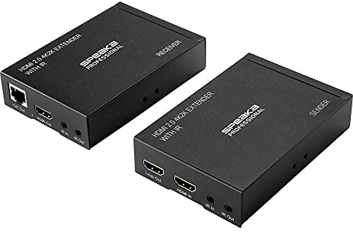 Speaka Professional SP-HDE-300 HDMI® Extender (Verlängerung) über Netzwerkkabel RJ45 60 m