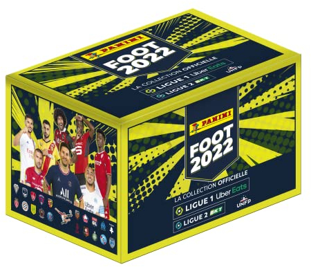 Panini Sticker Fußball Ligue 1 2021-22 Box mit 100 Hüllen
