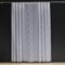 EASYHomefashion Hochwertige Gardine Fertiggardine Voile Store Schal mit Stickerei Faltenband und Bleiband weiß Ferrara 120 x 450 cm (HöhexBreite)