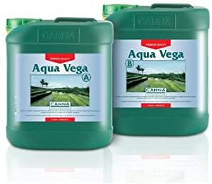 Engrais AQUA VEGA A+B croissance - 2 x 5L - CANNA