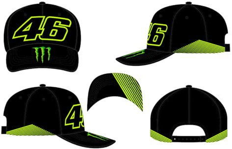 VR46 Monster DUAL,Cap,Uomo,Black,