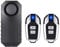 Mengshen Anti Diebstahl Motorrad Fahrrad Alarm, Fahrrad Sicherheitsalarm, Vibration Bewegungssensor, Wasserdicht, 110 dB (2 Fernbedienungen Enthalten)
