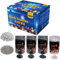 7/4.5 kg Rock Tumbler Grit Kit - Rock Polishing Grit Media Rock Tumbler Refill Grit Media Kit Rock Tumbler Grit Refill Kit (4.5 kg Complete Kit)