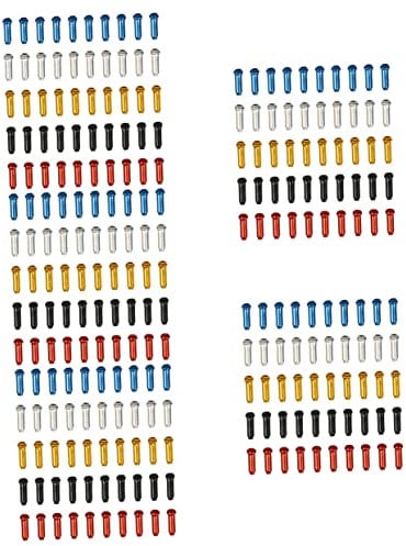 Toddmomy 500 Pcs Shifter Hose Ferrule Crimping Tool Wire Crimping Tool Cord End Caps Bicycle Line End Cap Bike Cable Caps Bicycle Cable End Crimps Brake Wire Tools Brake Cable Wire Tip