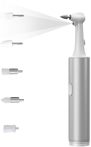 dientes eléctrico, herramienta limpieza para eliminar cálculos, limpiador dientes recargable por USB con 5 cabezales cepillo y luz LED para una limpieza completa, kit limpieza