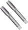 LOT DE 2 TARAUDS À MAIN M 10 M10 x 1.25 | ACIER 9Si-cr | FILETAGE MÉTRIQUE (1619)
