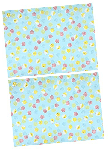 BESTonZON 2st Ostern Tischdecke Rechteckiger Tischschutz Urlaub Tischdecke Dekorative Partytischdecke Tischtuch Tischläufer Zu Ostern Ostertischdecke Auferstehung Plastik Desktop-Abdeckung