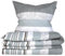 Schiesser Bettwäscheset Adele - Renforcé - 2-teilig - 155 x 220 cm - Grau